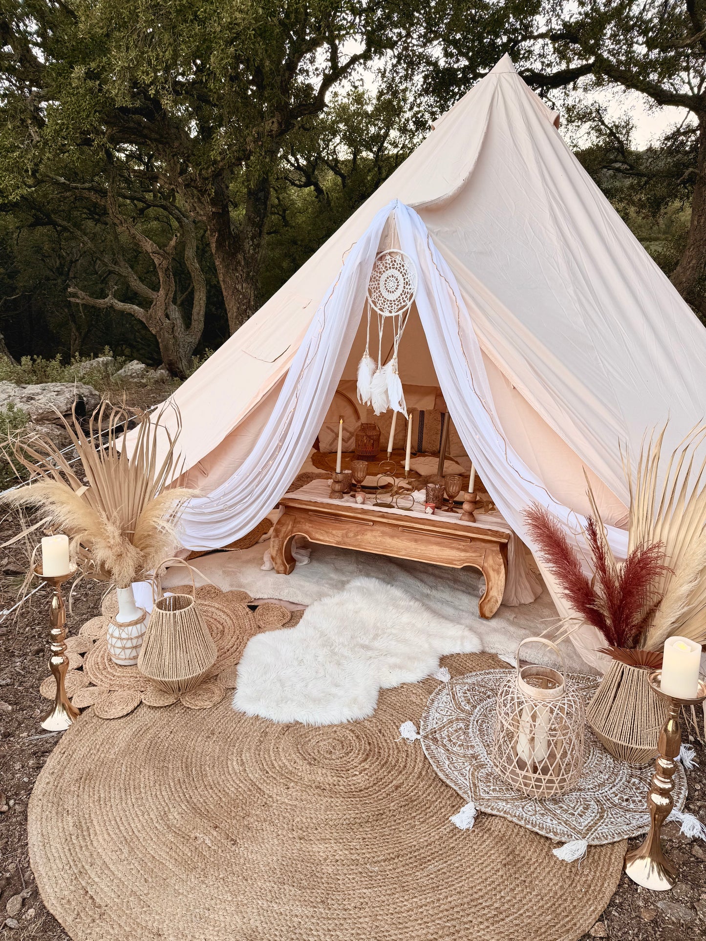 Voyage nomaäd - Tente bohème